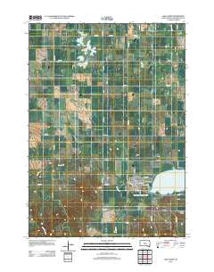 Lake Andes South Dakota Historical topographic map, 1:24000 scale, 7.5 X 7.5 Minute, Year 2012