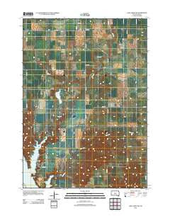 Lake Andes NW South Dakota Historical topographic map, 1:24000 scale, 7.5 X 7.5 Minute, Year 2012