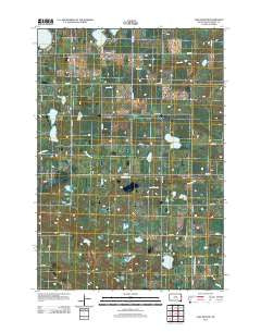 Lake Francis South Dakota Historical topographic map, 1:24000 scale, 7.5 X 7.5 Minute, Year 2012
