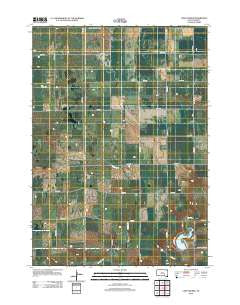 Lake George South Dakota Historical topographic map, 1:24000 scale, 7.5 X 7.5 Minute, Year 2012