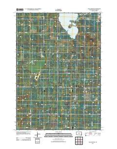 Lake Herman South Dakota Historical topographic map, 1:24000 scale, 7.5 X 7.5 Minute, Year 2012