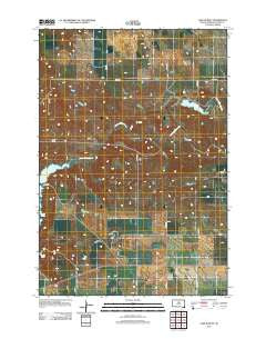Lake Hurley South Dakota Historical topographic map, 1:24000 scale, 7.5 X 7.5 Minute, Year 2012
