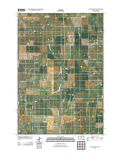 Lake Hurley NE South Dakota Historical topographic map, 1:24000 scale, 7.5 X 7.5 Minute, Year 2012