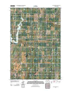 Lake Parmley South Dakota Historical topographic map, 1:24000 scale, 7.5 X 7.5 Minute, Year 2012