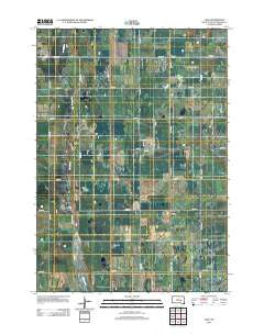 Lane South Dakota Historical topographic map, 1:24000 scale, 7.5 X 7.5 Minute, Year 2012