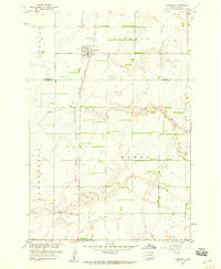 Langford South Dakota Historical topographic map, 1:24000 scale, 7.5 X 7.5 Minute, Year 1958