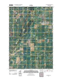 Langford SW South Dakota Historical topographic map, 1:24000 scale, 7.5 X 7.5 Minute, Year 2012