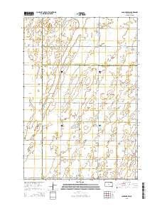 Langford SW South Dakota Current topographic map, 1:24000 scale, 7.5 X 7.5 Minute, Year 2015