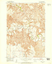 Lantry NE South Dakota Historical topographic map, 1:24000 scale, 7.5 X 7.5 Minute, Year 1952