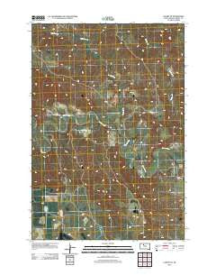 Lantry NE South Dakota Historical topographic map, 1:24000 scale, 7.5 X 7.5 Minute, Year 2012