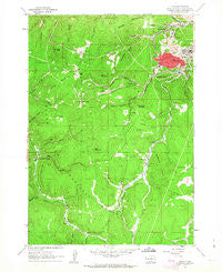 Lead South Dakota Historical topographic map, 1:24000 scale, 7.5 X 7.5 Minute, Year 1961