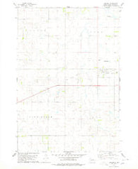 Lebanon South Dakota Historical topographic map, 1:24000 scale, 7.5 X 7.5 Minute, Year 1978