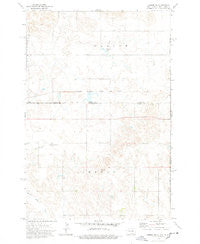 Lemmon NE South Dakota Historical topographic map, 1:24000 scale, 7.5 X 7.5 Minute, Year 1974