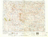 Lemmon South Dakota Historical topographic map, 1:250000 scale, 1 X 2 Degree, Year 1954
