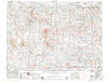 Lemmon South Dakota Historical topographic map, 1:250000 scale, 1 X 2 Degree, Year 1954