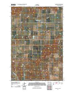 Lemmon NE South Dakota Historical topographic map, 1:24000 scale, 7.5 X 7.5 Minute, Year 2011