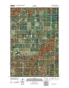 Lemmon NE South Dakota Historical topographic map, 1:24000 scale, 7.5 X 7.5 Minute, Year 2012