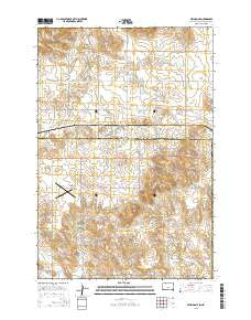 Lemmon NE South Dakota Current topographic map, 1:24000 scale, 7.5 X 7.5 Minute, Year 2015