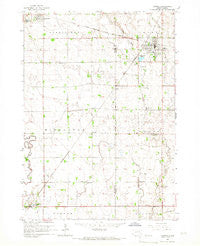Lennox South Dakota Historical topographic map, 1:24000 scale, 7.5 X 7.5 Minute, Year 1964