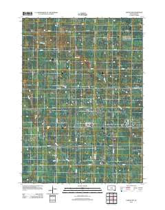 Lennox NW South Dakota Historical topographic map, 1:24000 scale, 7.5 X 7.5 Minute, Year 2012