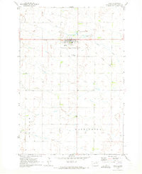Leola South Dakota Historical topographic map, 1:24000 scale, 7.5 X 7.5 Minute, Year 1970