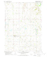Lesterville South Dakota Historical topographic map, 1:24000 scale, 7.5 X 7.5 Minute, Year 1978