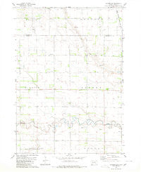 Letcher SW South Dakota Historical topographic map, 1:24000 scale, 7.5 X 7.5 Minute, Year 1979