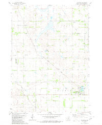 Letcher South Dakota Historical topographic map, 1:24000 scale, 7.5 X 7.5 Minute, Year 1979