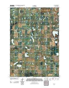 Lily South Dakota Historical topographic map, 1:24000 scale, 7.5 X 7.5 Minute, Year 2012
