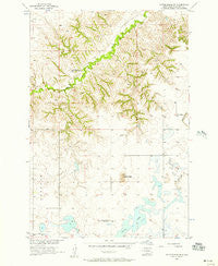 Little Eagle SW South Dakota Historical topographic map, 1:24000 scale, 7.5 X 7.5 Minute, Year 1956