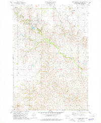 Little Moreau Lake South Dakota Historical topographic map, 1:24000 scale, 7.5 X 7.5 Minute, Year 1978