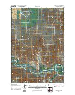 Little Eagle NW South Dakota Historical topographic map, 1:24000 scale, 7.5 X 7.5 Minute, Year 2012