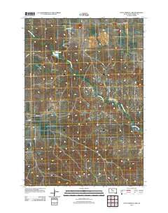 Little Moreau Lake South Dakota Historical topographic map, 1:24000 scale, 7.5 X 7.5 Minute, Year 2012