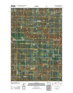Lodgepole South Dakota Historical topographic map, 1:24000 scale, 7.5 X 7.5 Minute, Year 2012