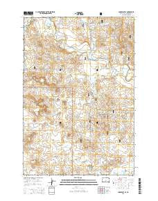 Lodgepole SE South Dakota Current topographic map, 1:24000 scale, 7.5 X 7.5 Minute, Year 2015