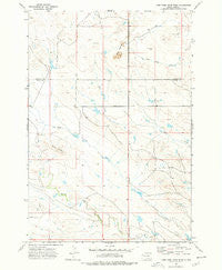 Lone Tree Draw West South Dakota Historical topographic map, 1:24000 scale, 7.5 X 7.5 Minute, Year 1973