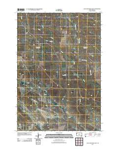 Lone Tree Draw East South Dakota Historical topographic map, 1:24000 scale, 7.5 X 7.5 Minute, Year 2012