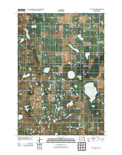 Lone Tree Lake South Dakota Historical topographic map, 1:24000 scale, 7.5 X 7.5 Minute, Year 2012