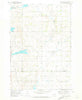Lonesome Lake South Dakota Historical topographic map, 1:24000 scale, 7.5 X 7.5 Minute, Year 1970