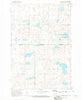 Long Lake NW South Dakota Historical topographic map, 1:24000 scale, 7.5 X 7.5 Minute, Year 1968