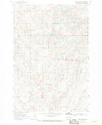 Long Lake SE South Dakota Historical topographic map, 1:24000 scale, 7.5 X 7.5 Minute, Year 1968