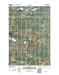 Long Lake South Dakota Historical topographic map, 1:24000 scale, 7.5 X 7.5 Minute, Year 2012