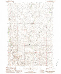 Longbrake Ranch South Dakota Historical topographic map, 1:24000 scale, 7.5 X 7.5 Minute, Year 1982