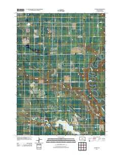 Loomis South Dakota Historical topographic map, 1:24000 scale, 7.5 X 7.5 Minute, Year 2012