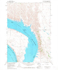 Lower Brule NE South Dakota Historical topographic map, 1:24000 scale, 7.5 X 7.5 Minute, Year 1966