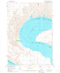 Lower Brule NW South Dakota Historical topographic map, 1:24000 scale, 7.5 X 7.5 Minute, Year 1966
