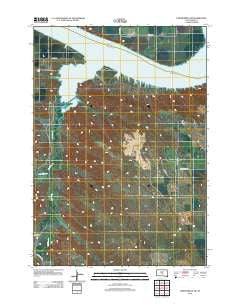 Lower Brule SW South Dakota Historical topographic map, 1:24000 scale, 7.5 X 7.5 Minute, Year 2012