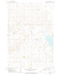 Lowry South Dakota Historical topographic map, 1:24000 scale, 7.5 X 7.5 Minute, Year 1974