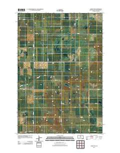 Lowry NW South Dakota Historical topographic map, 1:24000 scale, 7.5 X 7.5 Minute, Year 2012