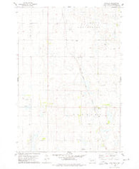 Loyalton South Dakota Historical topographic map, 1:24000 scale, 7.5 X 7.5 Minute, Year 1978